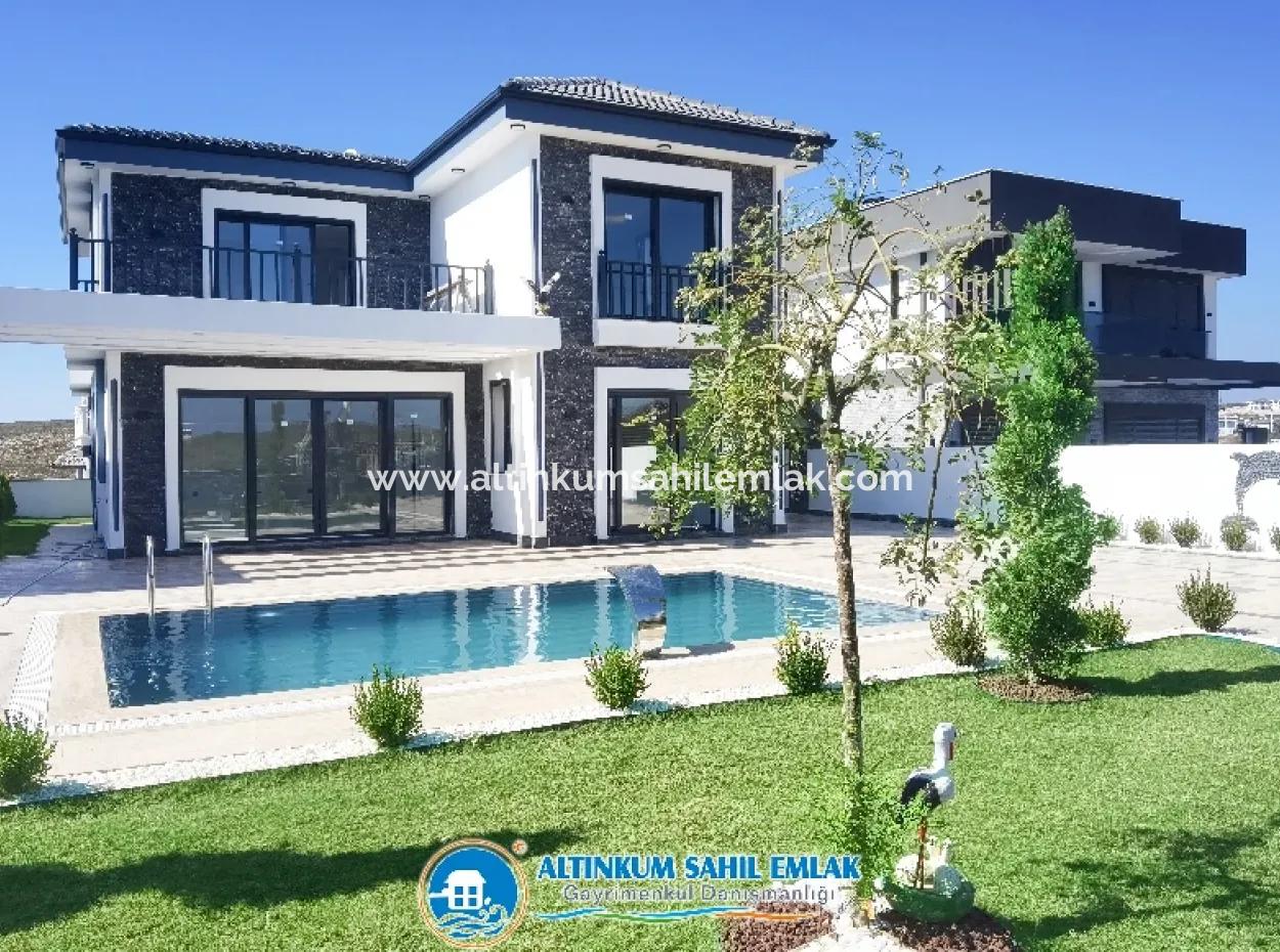 Ein Prestigeträchtiger Wohnbereich... Ultra Luxusvilla Zum Verkauf In Didim Altinkum