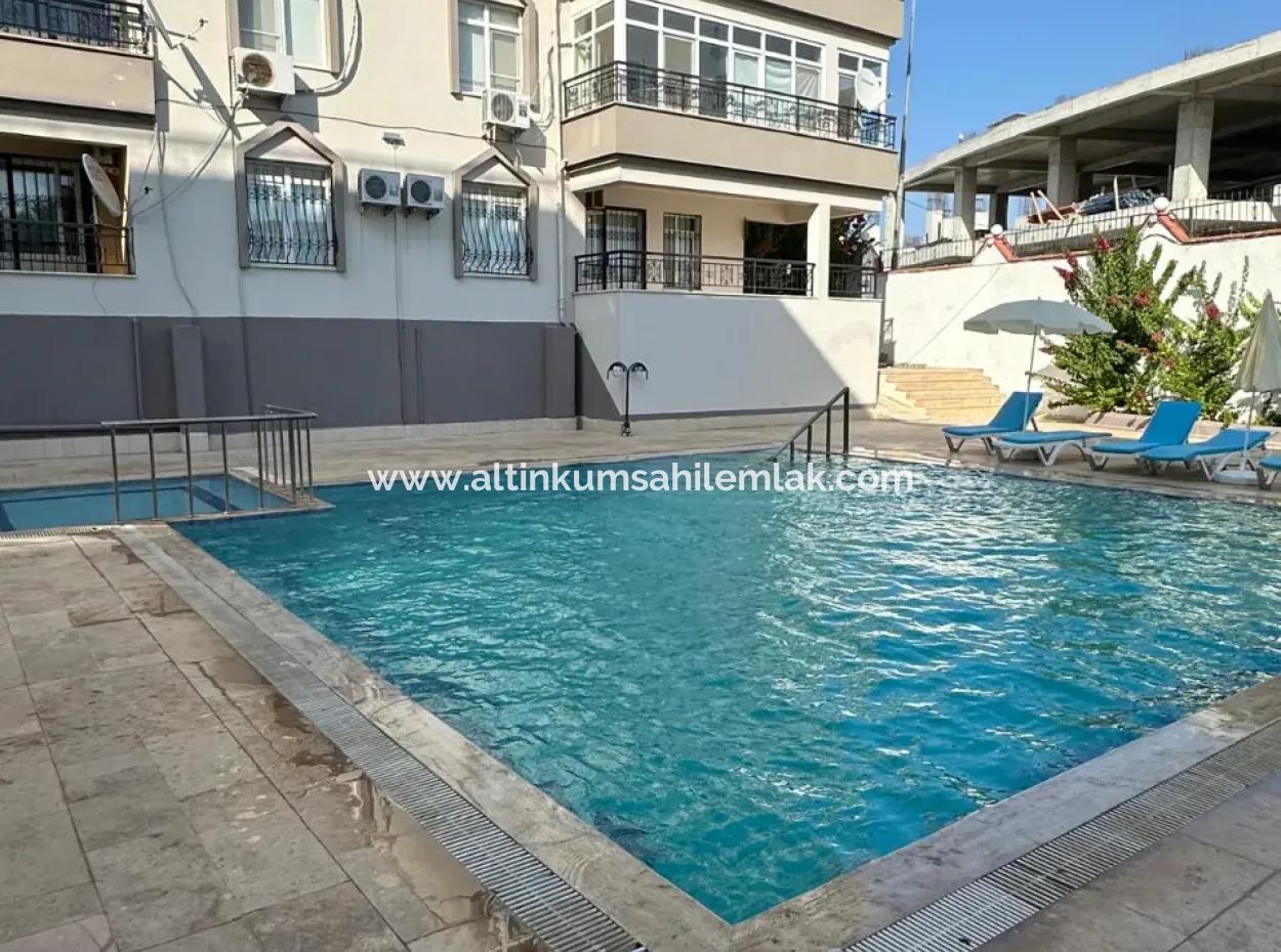 3 1 Wohnung Mit Pool Zum Verkauf In Sunshine Complex In Hisar Mahallesi