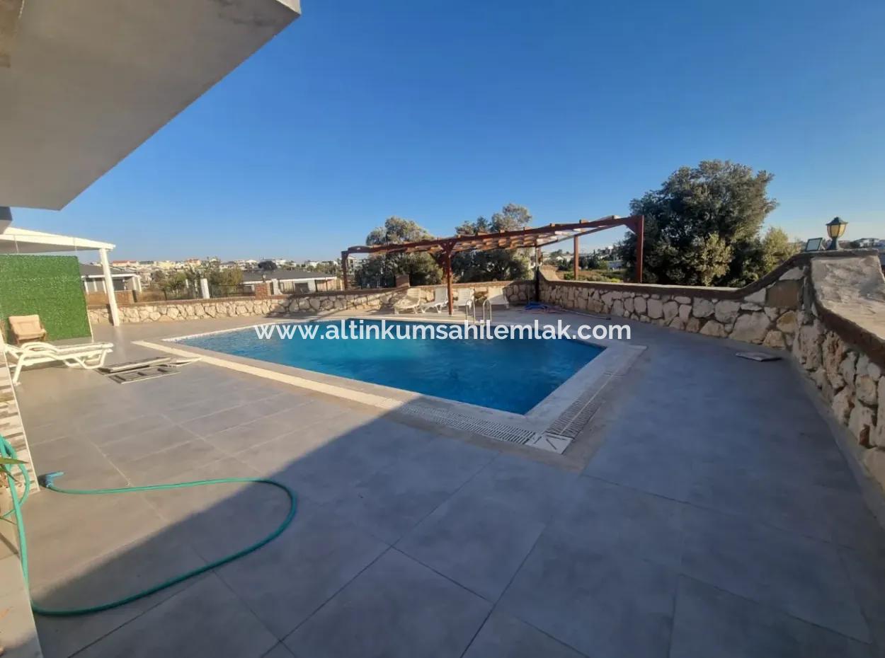 Eine Prächtige Villa Um Die Ecke Mit 4 1 Pool Zum Verkauf Zum Preis Eines Grundstücks In Didim Hisar