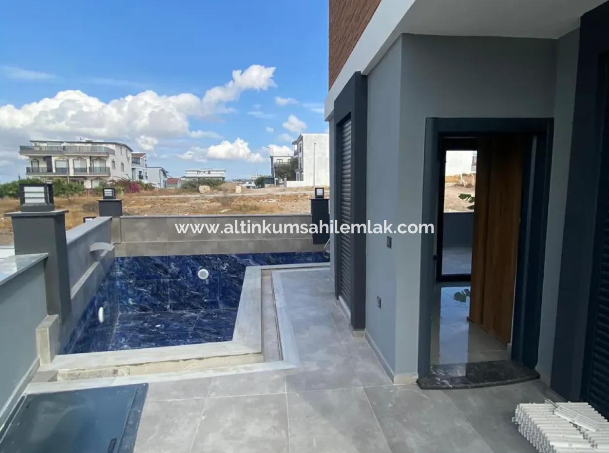 Villa Zum Grundstückspreis!!! 3 In 1 Luxus Pool Villa Zum Verkauf In Didim Hisar Nachbarschaft