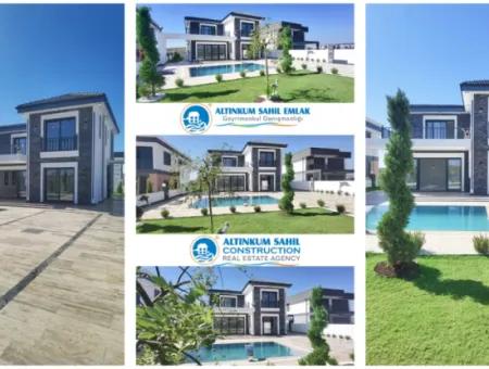 Ein Prestigeträchtiger Wohnbereich... Ultra Luxusvilla Zum Verkauf In Didim Altinkum