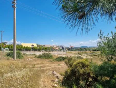 600 M2 Zoniertes Kelepir-Villengrundstück Zum Verkauf In Der Gegend Von Didim Seyrantepe Zu Einem Erschwinglichen Preis