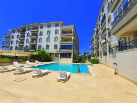 3 1 Wohnung Mit Pool Zum Verkauf In Sunshine Complex In Hisar Mahallesi