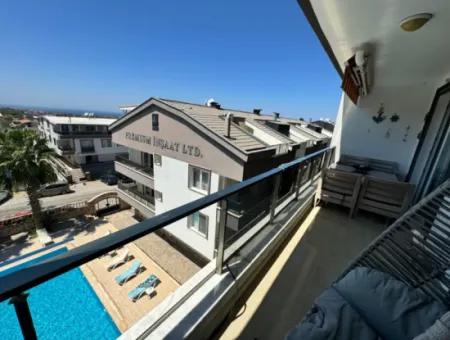 2 1 Wohnung In Einem Komplex Mit Meerblick Und Pool Zum Verkauf In Der Nachbarschaft Von Didim Hisar