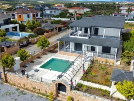 Gelegenheitskauf! 3 1 Villa Mit Freistehendem Pool Zu Verkaufen In Yeşiltepe, Didim