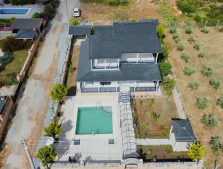 Gelegenheitskauf! 3 1 Villa Mit Freistehendem Pool Zu Verkaufen In Yeşiltepe, Didim