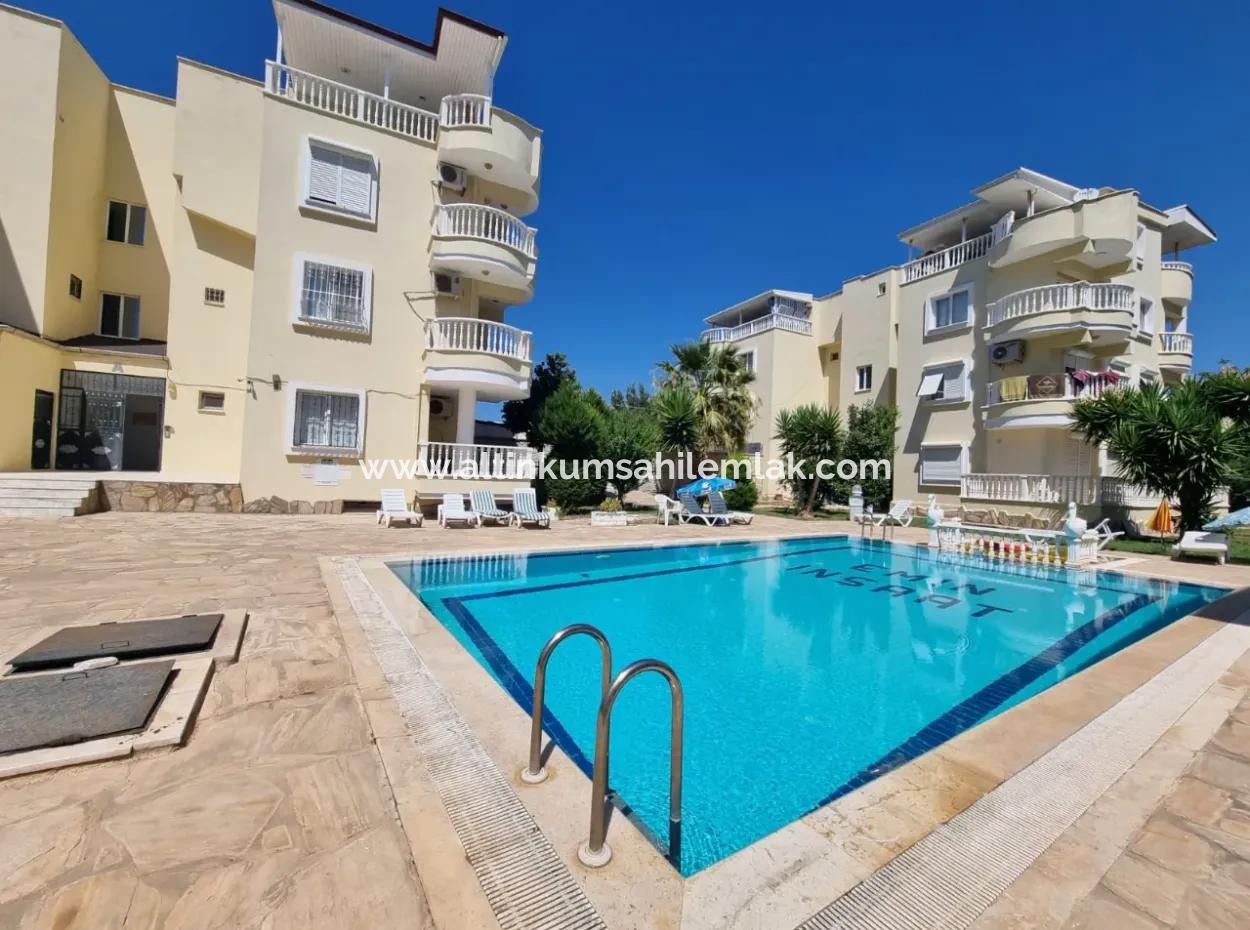 For Sale 2 Bedroom Apartment In Lovely Complex In Altınkum Çamlık