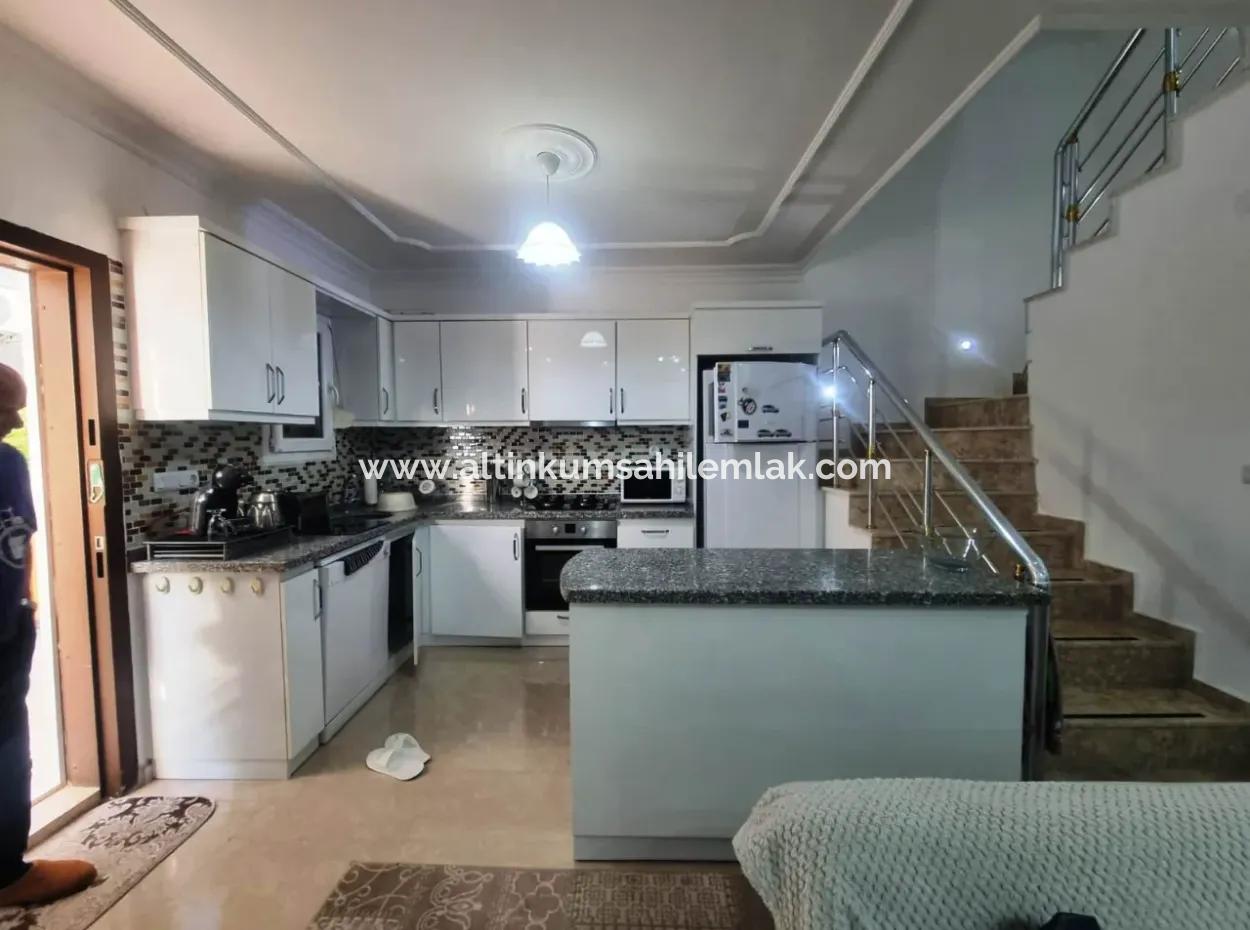 For Sale Fully Furnished 3 Bedroom Semi-Detached Villa Behind Mini Carrefoursa In Didim