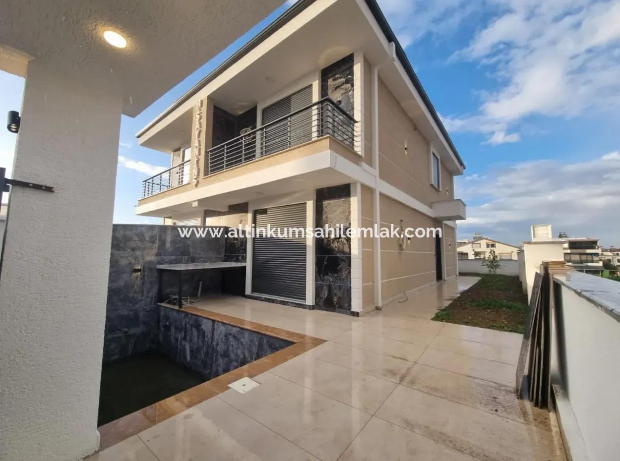 3 In 1 Brand New Villa With Front Pool For Sale In Didim Hisar Neighborhood