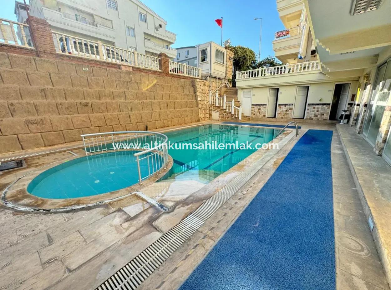 Space Gains.!! Furnished 2 1 Apartment For Sale In Didim Efeler Neighborhood