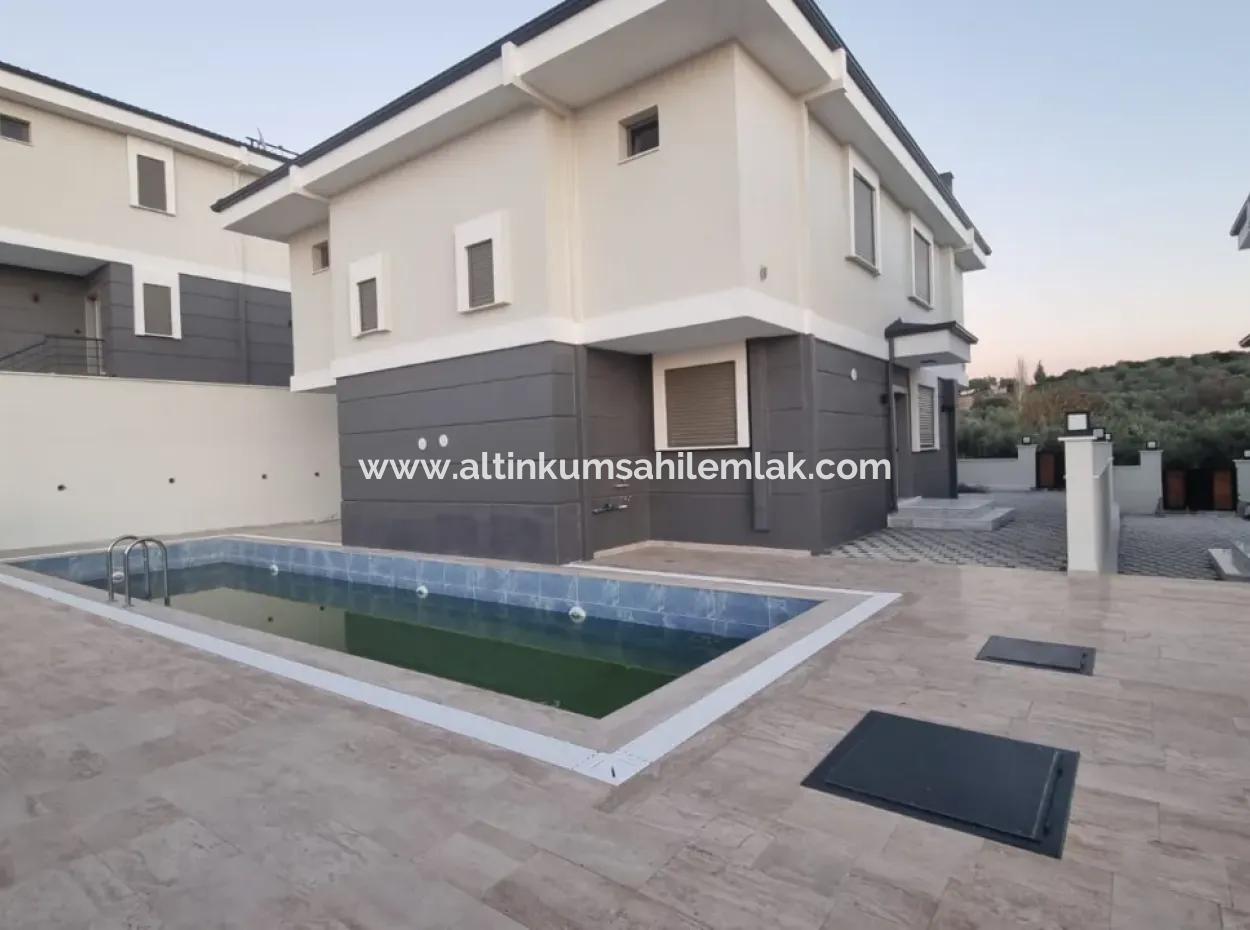 3 1 Villa With Pool In A Complex For Sale In Didim Hisar Neighborhood