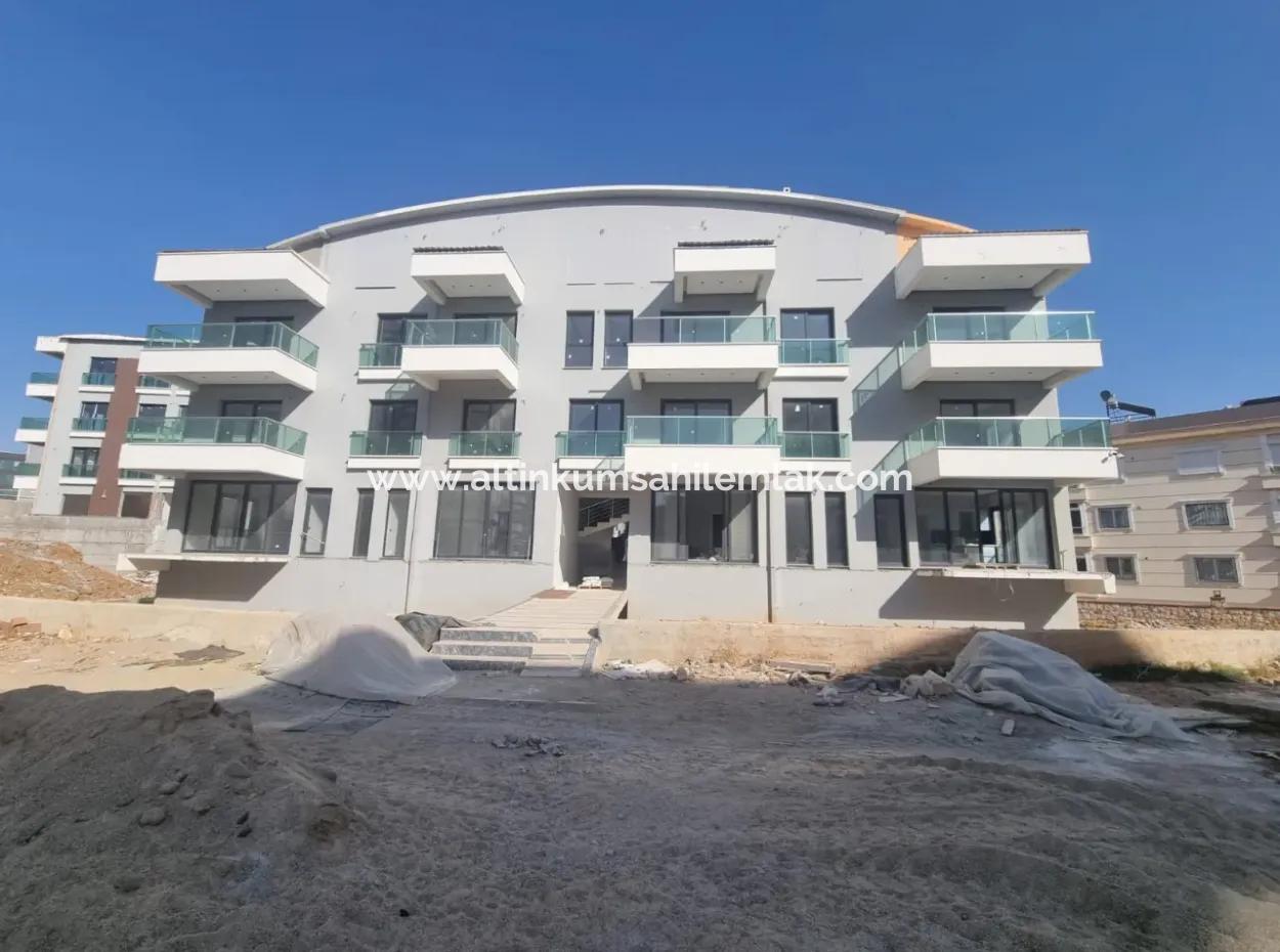 Brand New 2 1 Apartment In A Complex With Pool For Sale In Didim Altinkum Neighborhood