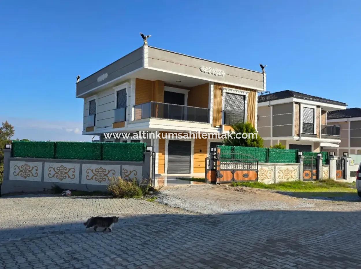 4 Bedroom Corner Villa With Pool For Sale  In Didim Sağtur Region