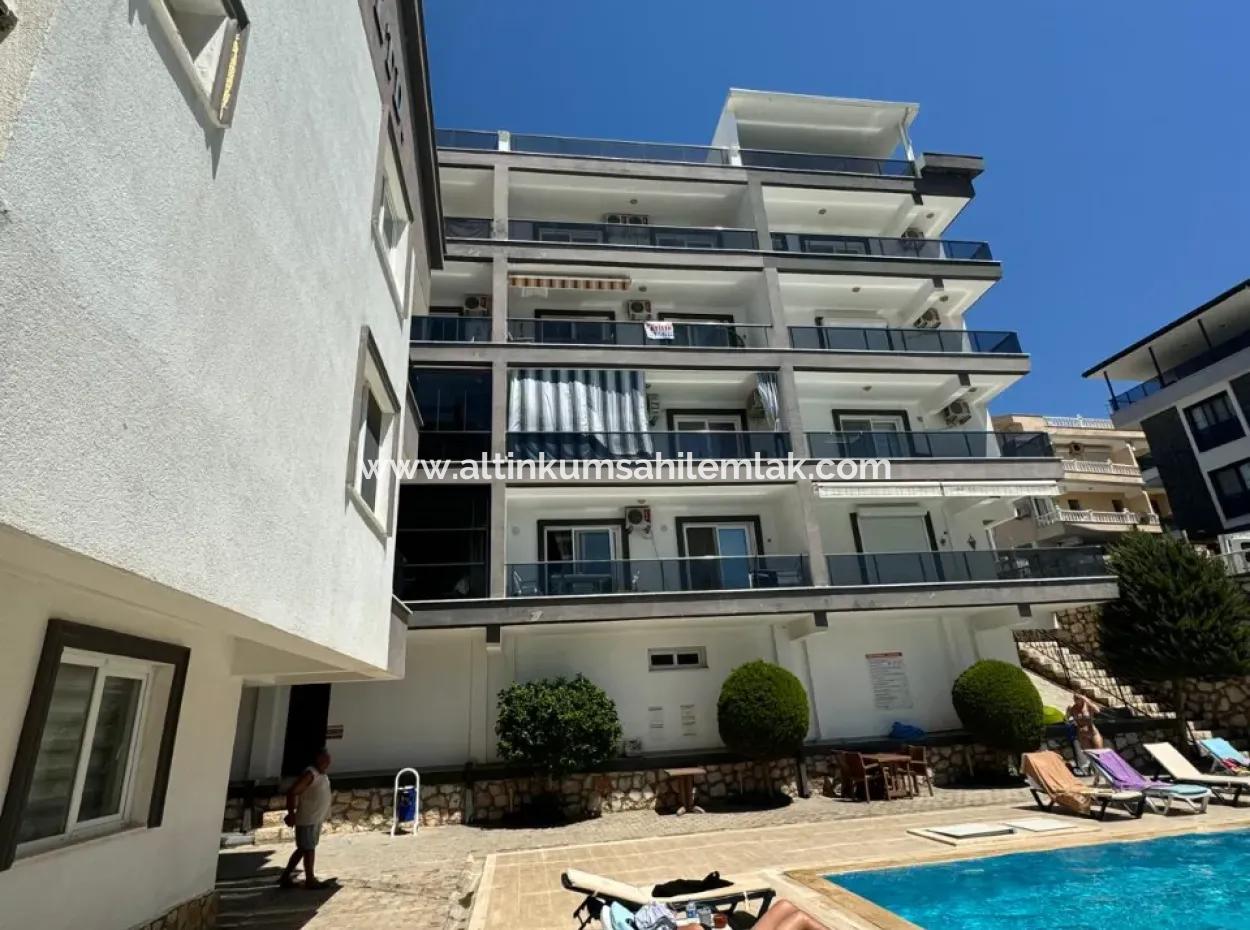 2 1 Sea View Furnished Apartment For Sale In Didim Blue Marine 3 Complex