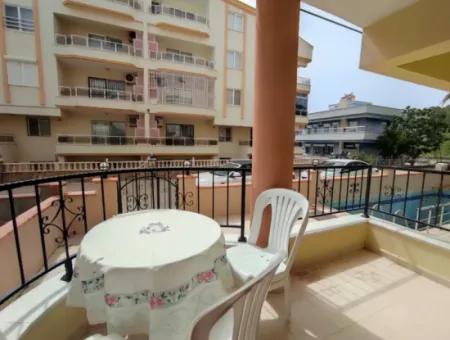 2 Bedroom Furnished Apartment With Pool For Urgent Sale In Altinkum Mah