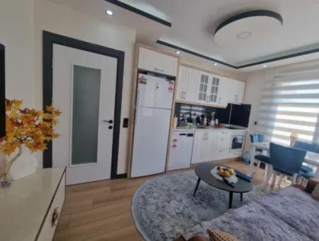 2  Bedroom Furnished  Apartment With Elevator For Sale In Didim Yeni Mah