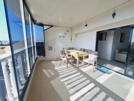 3 In 1 Duplex  With Pool For Sale In Didim Altinkum Çamlık Mah