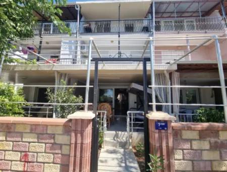 Its Price Has Dropped.!!  3 1 Renovated Garden Villa For Sale In Aytepe Complex In Altınkum Çamlık Neighborhood Of Aydın Didim