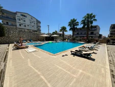 2 Bedroom Apartment With Sea View And Pool In Didim Hisar Neighborhood