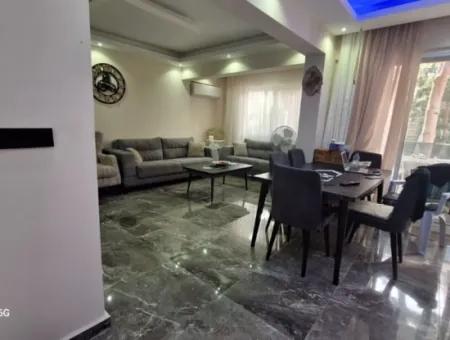 150Mt To The Sea!! 3 In 1 Luxury Garden Duplex For Sale In Camlik Neighborhood