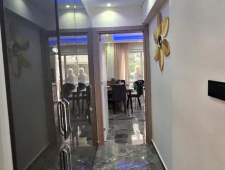 150Mt To The Sea!! 3 In 1 Luxury Garden Duplex For Sale In Camlik Neighborhood