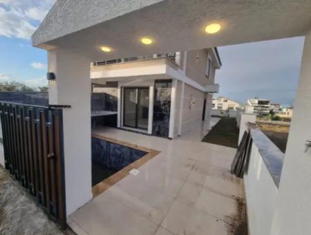 3 In 1 Brand New Villa With Front Pool For Sale In Didim Hisar Neighborhood