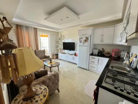 2 Bedroom Furnished Apartments For Sale In Didim Blue Marin Complex