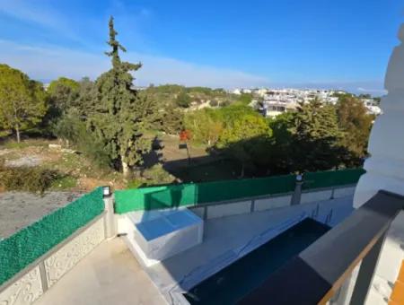 4 Bedroom Corner Villa With Pool For Sale  In Didim Sağtur Region