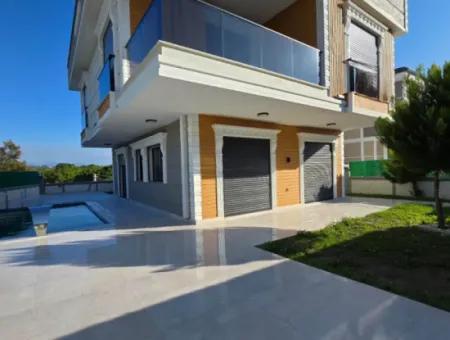 4 Bedroom Corner Villa With Pool For Sale  In Didim Sağtur Region