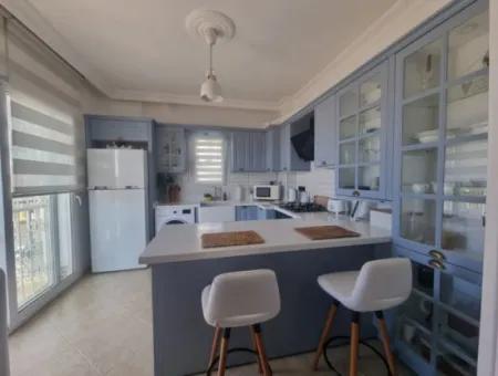 3 1 Separate Kitchen Apartment For Emergency Sale In Didim Efeler Neighborhood