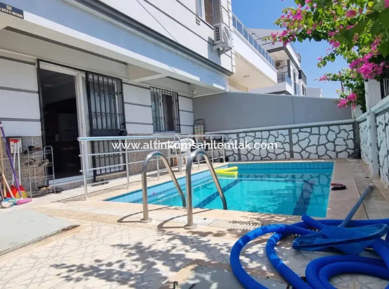 Didim Efelerde Satılık 3+1 Eşyalı Deniz Manzaralı Villa