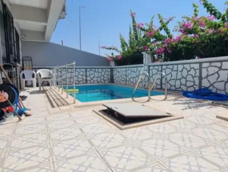 Didim Efelerde Satılık 3+1 Eşyalı Deniz Manzaralı Villa