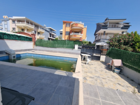 Fırsaat!!Didim Altınkumda Acil Satılık 3+1 Havuzlu Eşyalı Full Deniz Manzaralı Villa