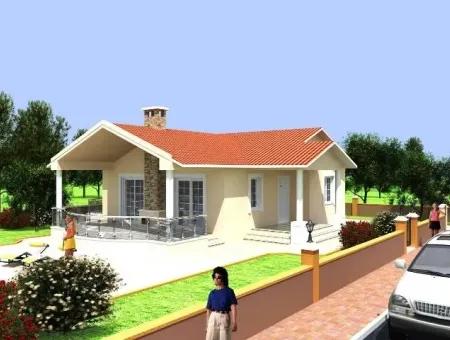 Didim Altınkum Yapıdan Satılık Yeşiltepede Projeden Satılık Tek Katlı Villa, Ev